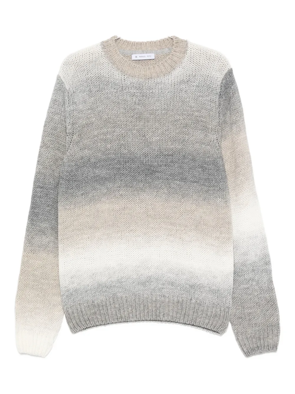 Manuel Ritz ombré-effect sweater | Grey | Image 1
