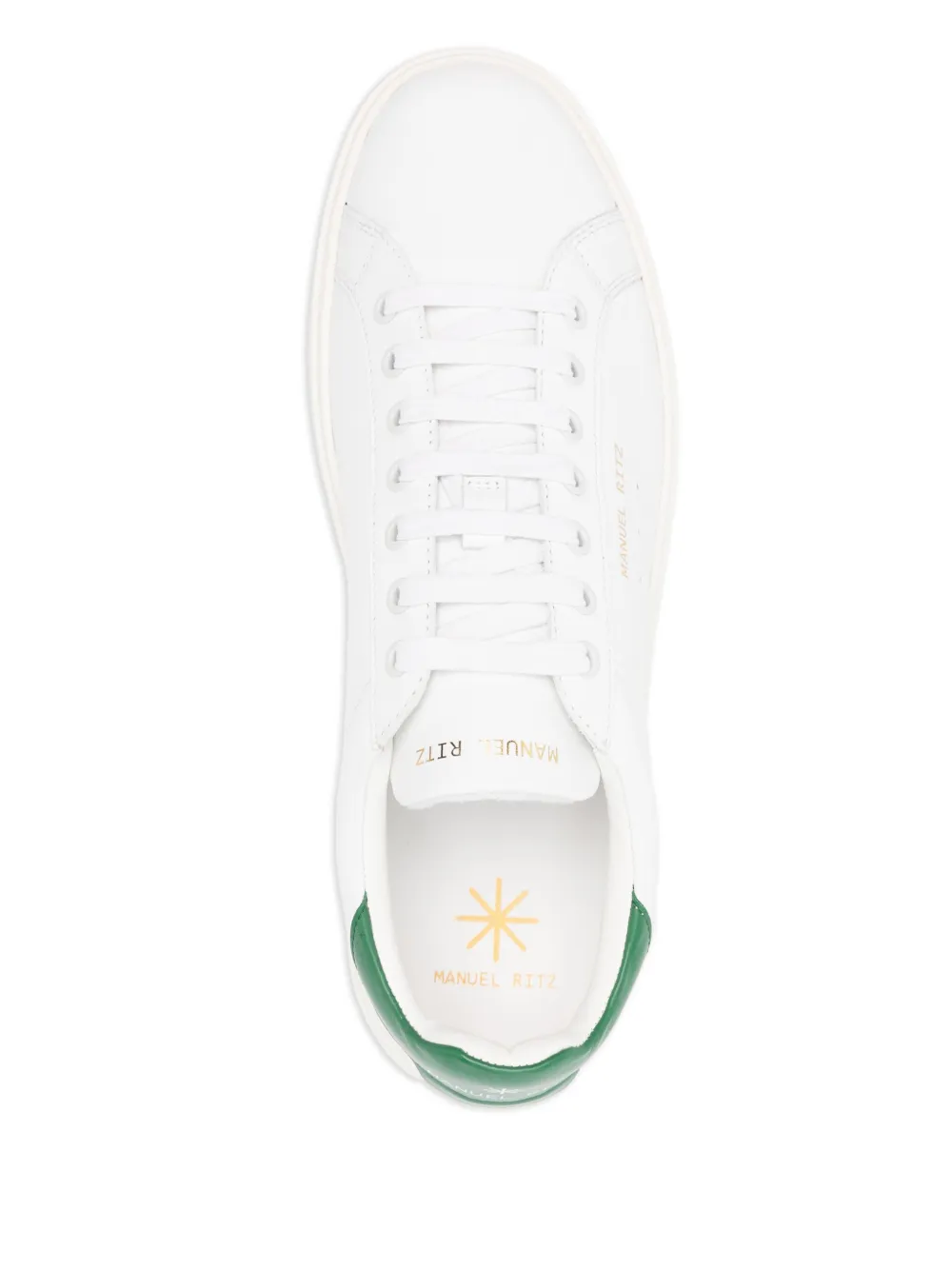 Manuel Ritz Leren sneakers Wit