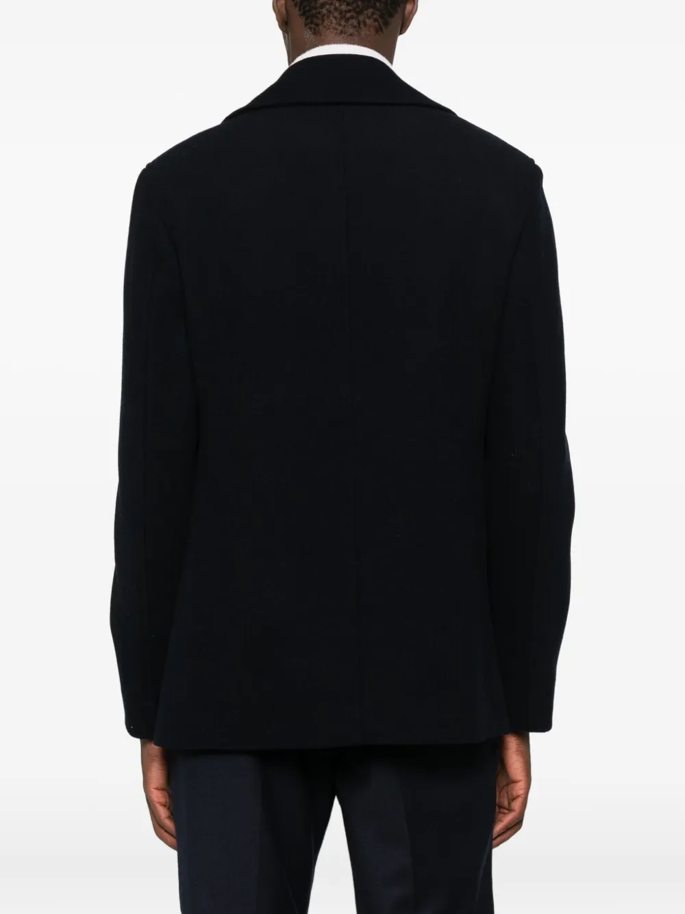 Manuel Ritz Jas met dubbele rij knopen Zwart