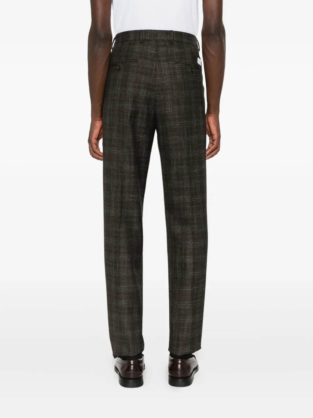 Manuel Ritz Straight plooibroek Bruin