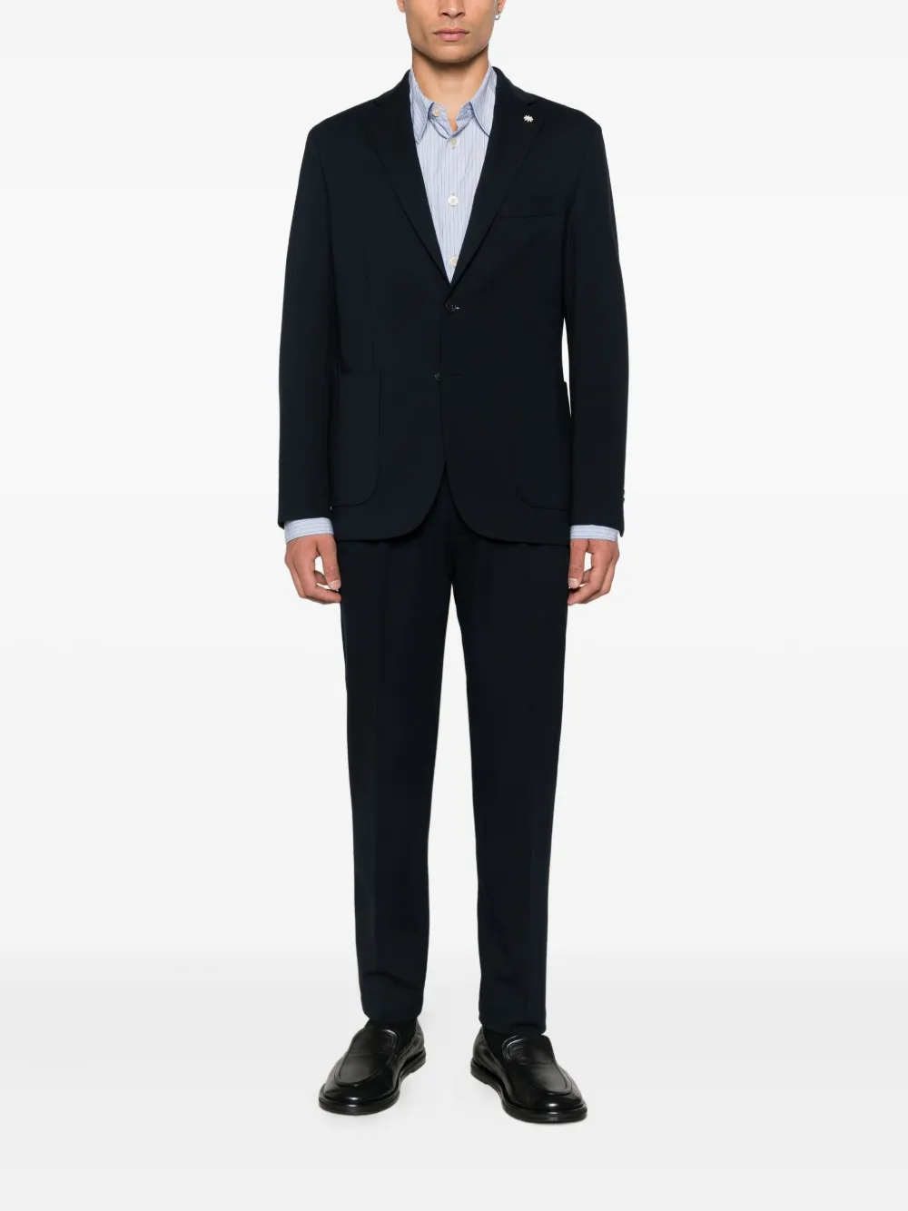 Manuel Ritz notched-lapel single-breasted blazer | Blazers | Image 2