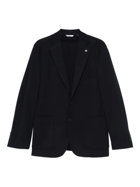 Manuel Ritz notched-lapel single-breasted blazer