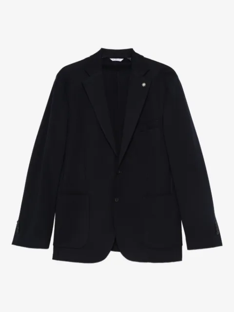 Manuel Ritz blazer boutonné à revers crantés