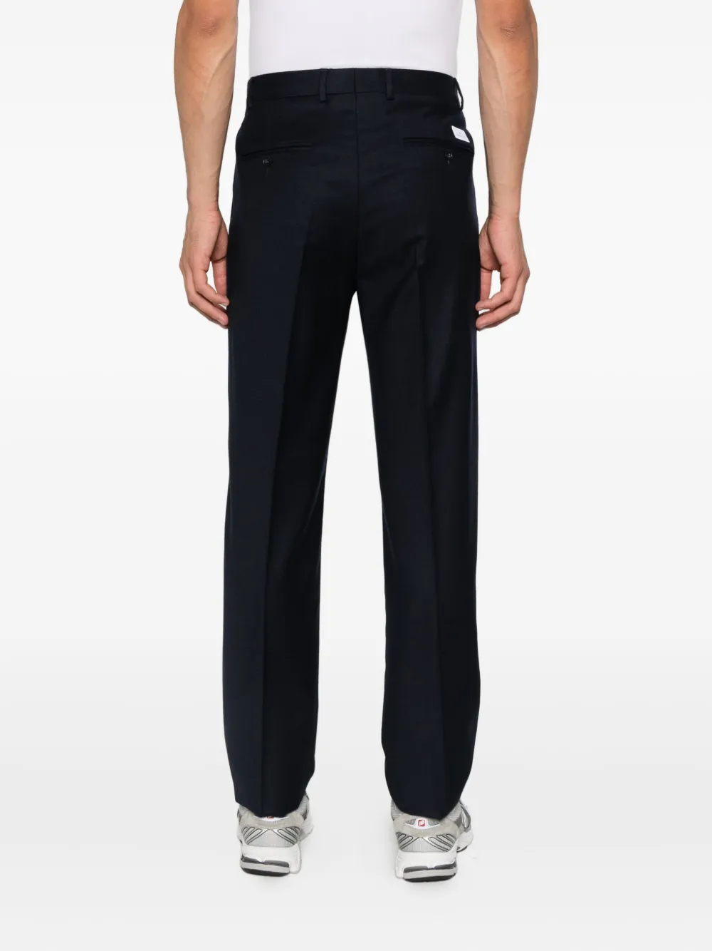 Manuel Ritz Flanellen broek Blauw