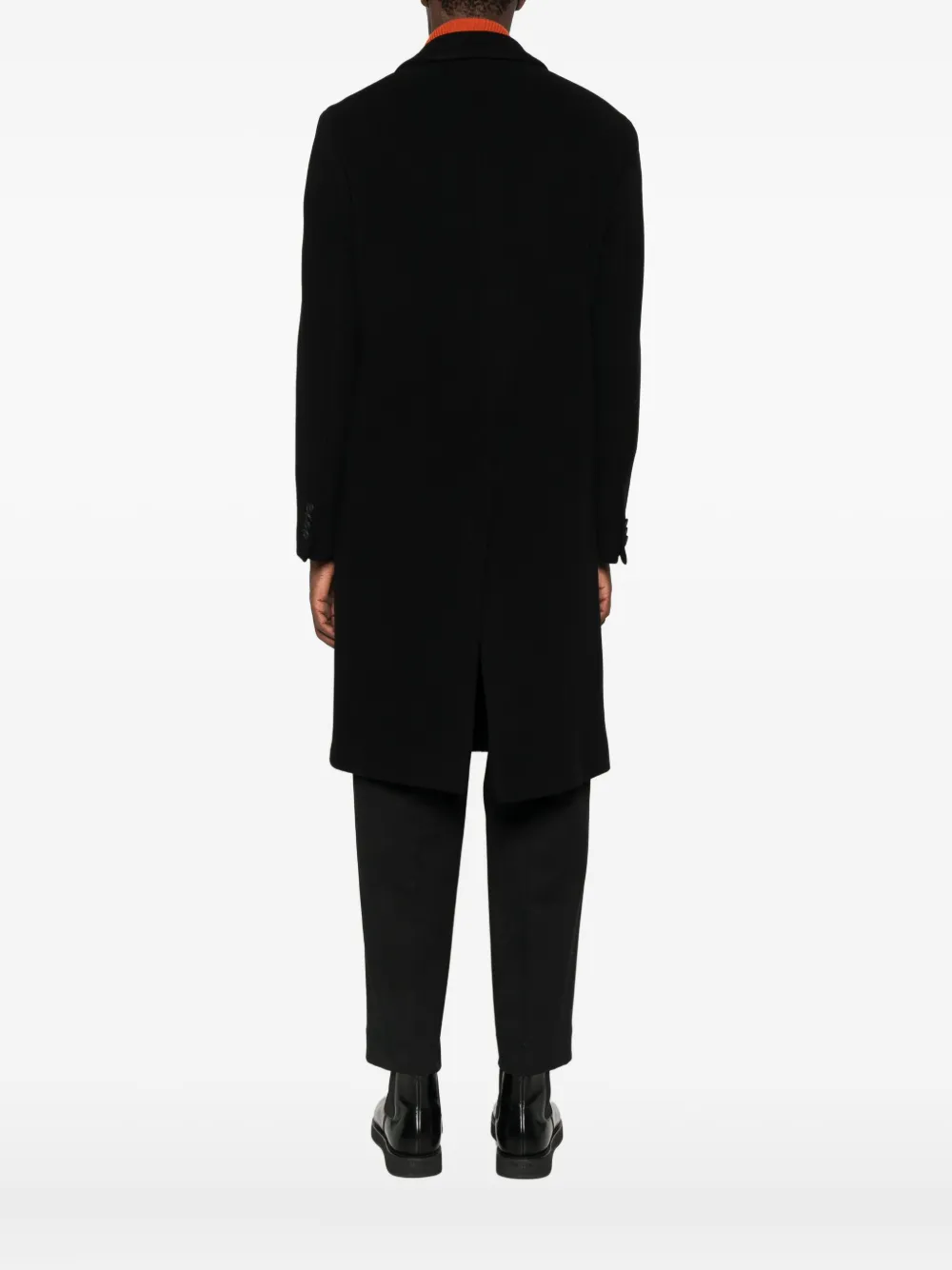 Manuel Ritz Jas met dubbele rij knopen Zwart