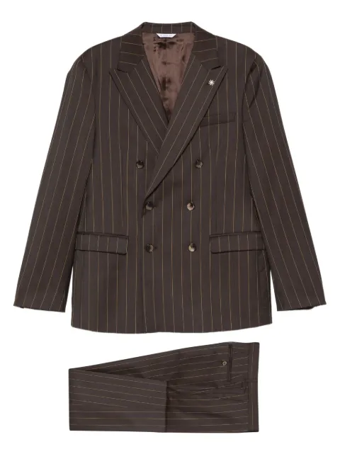 Manuel Ritz costume à fines rayures