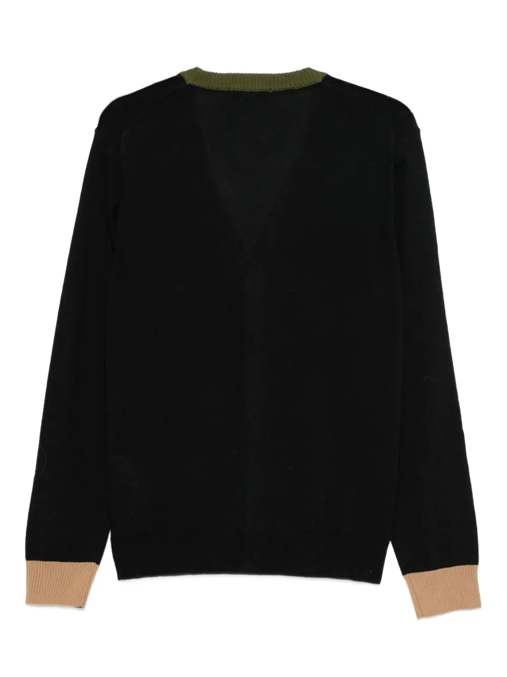 Manuel Ritz contrast-trim wool-blend cardigan | Cardigans | Image 2