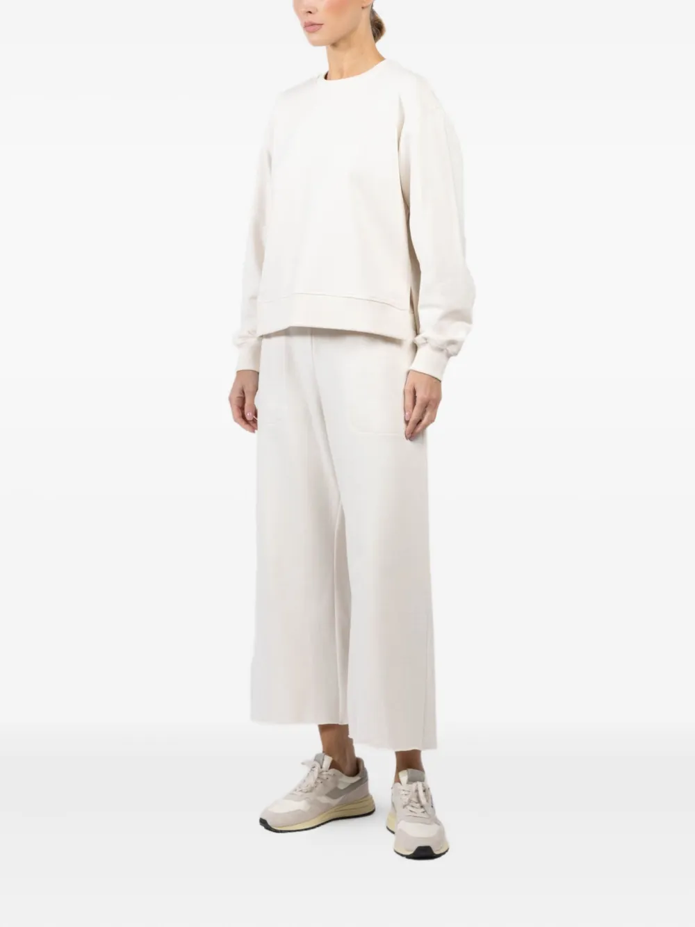 Arlo Mott Crew-neck Sweatshirt In Neutral