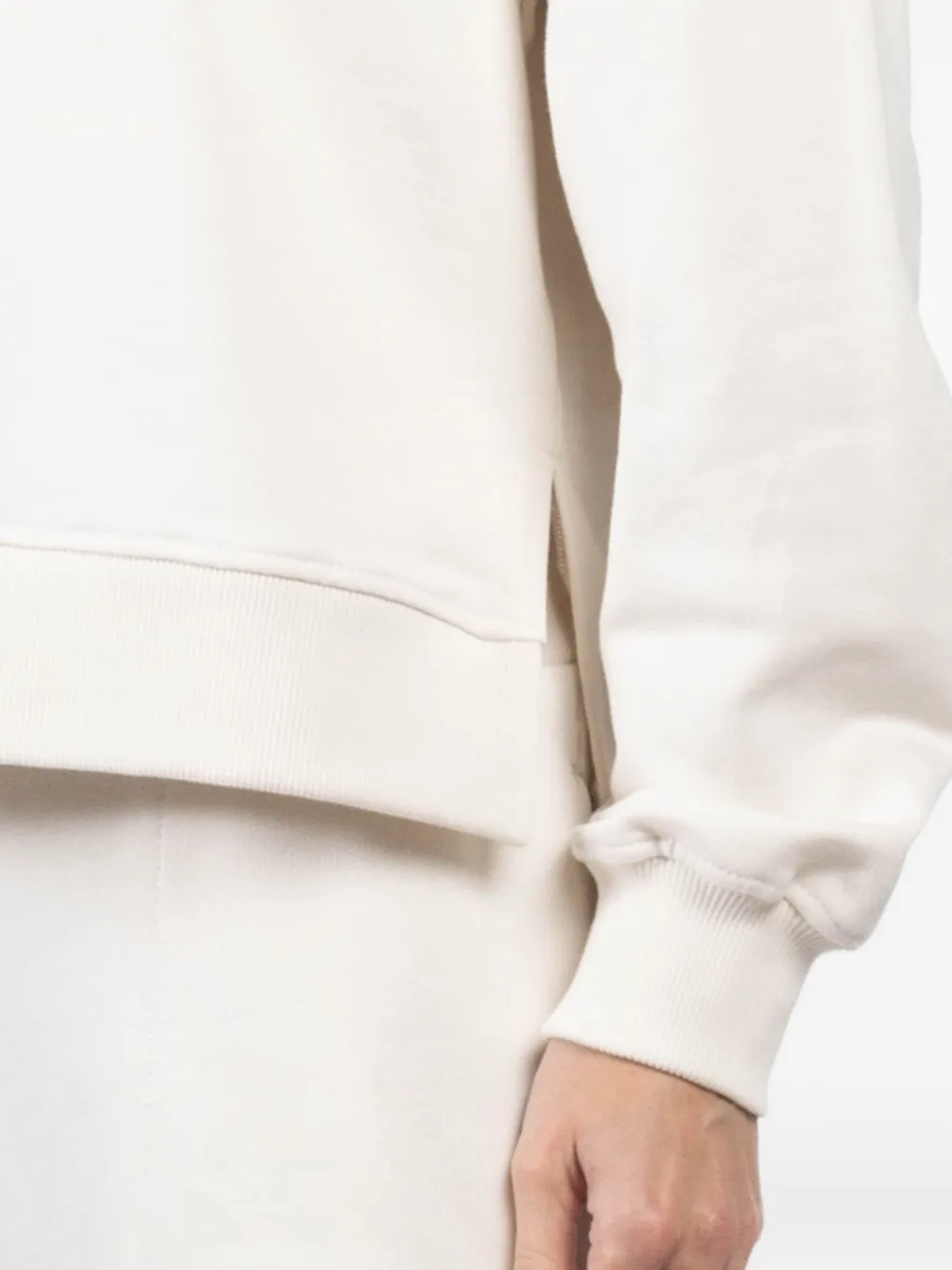 Arlo Mott Crew-neck Sweatshirt In Neutral