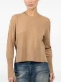 Arlo Mott side-split cashmere sweater - Brown