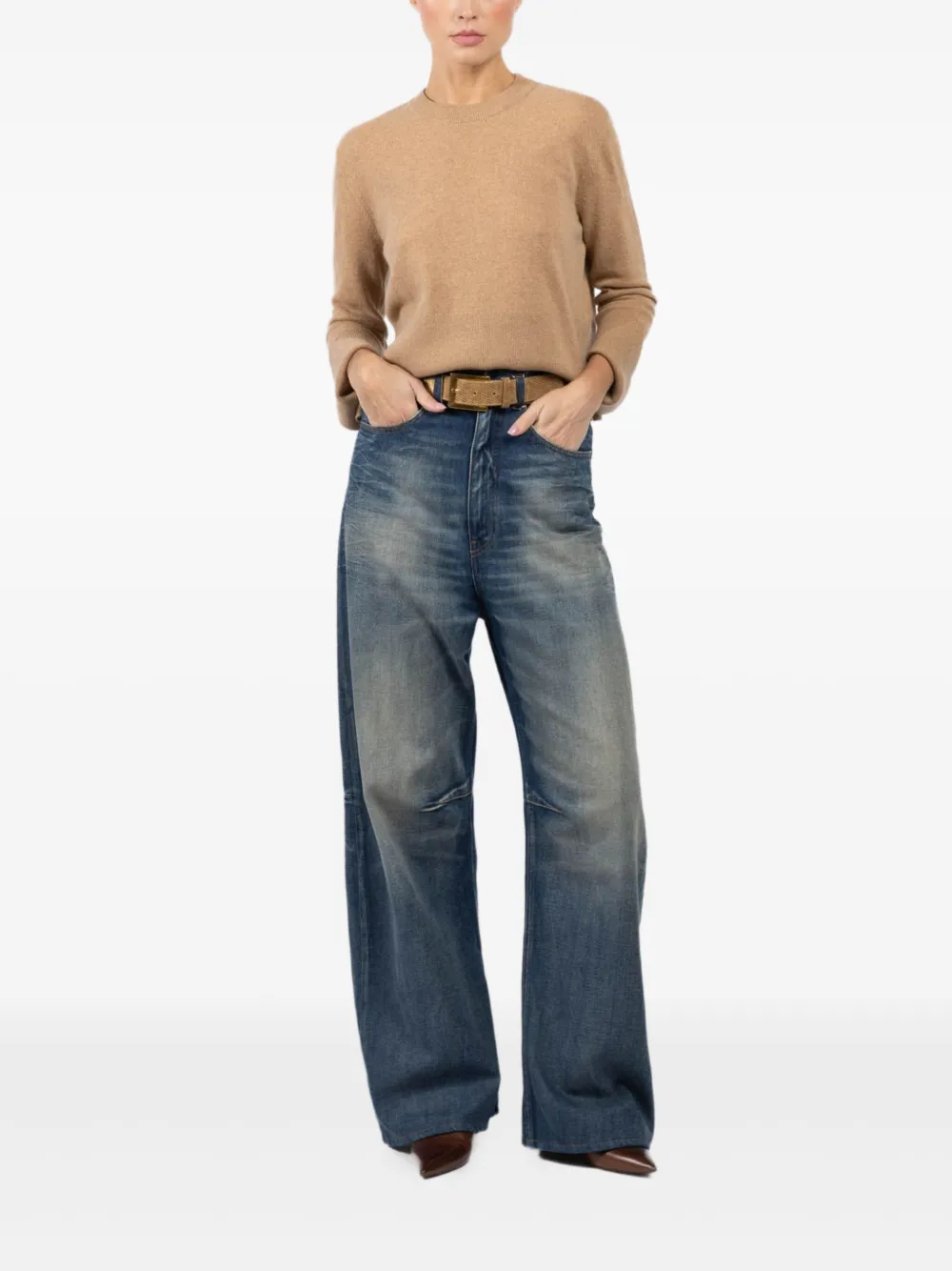 Arlo Mott Kaschmirpullover mit Seitenschlitz | Pullover | Image 2