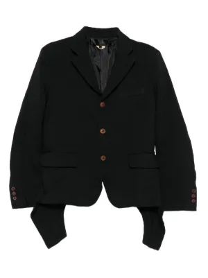 Sacai x Levi's ダブルブレスト デニムジャケット | ブルー | FARFETCH JP
