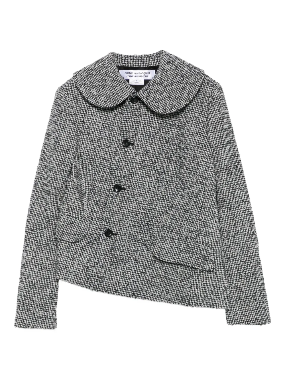 Comme Des Garçons houndstooth jacket | Grey | Image 1