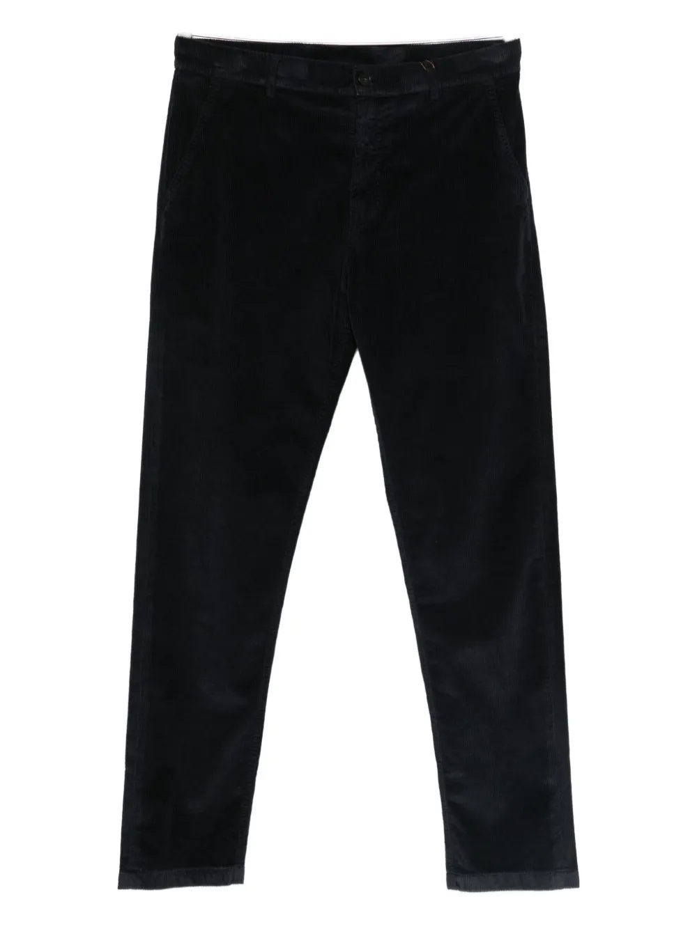 Canali corduroy tapered trousers | Black | Image 1