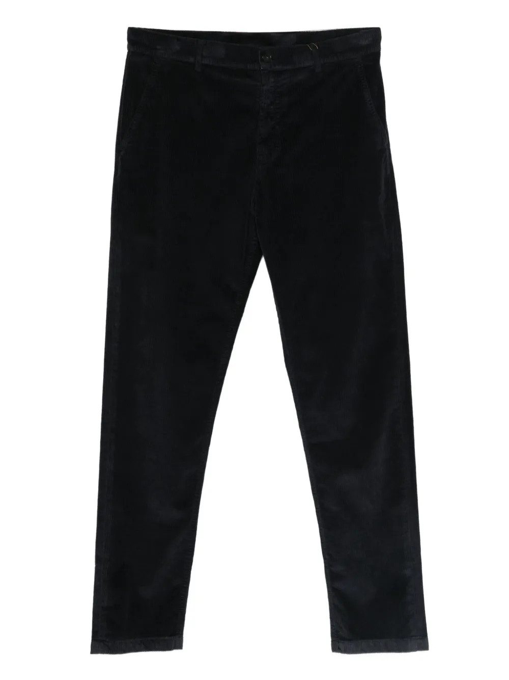 Canali corduroy tapered trousers | Black | Image 1