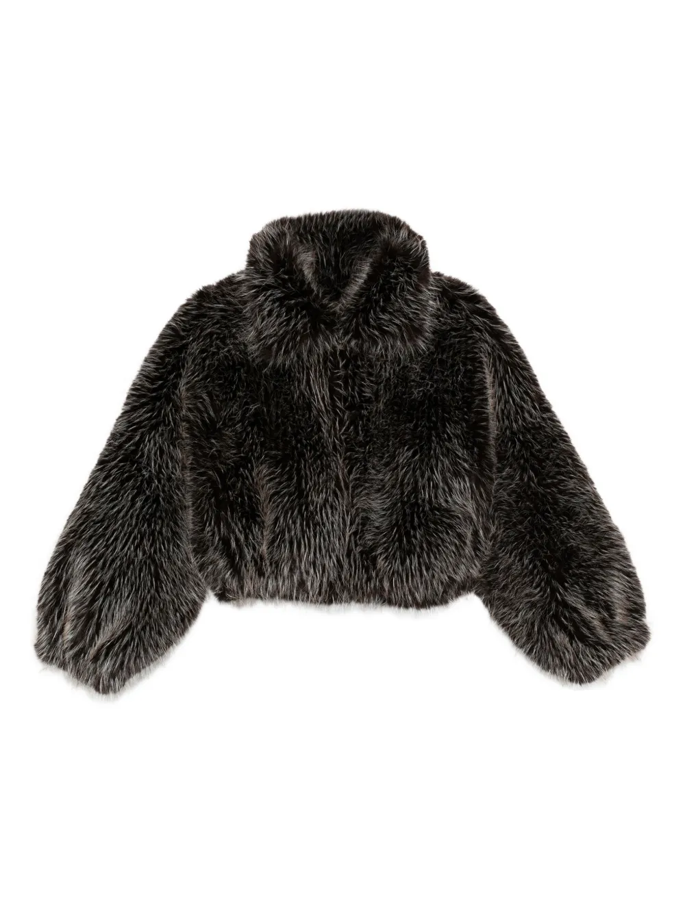 VALENTINI 1972 cropped jacket | Brown | Image 1