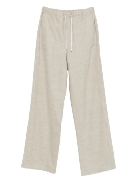 Gran Sasso pantalones con cordones en la pretina