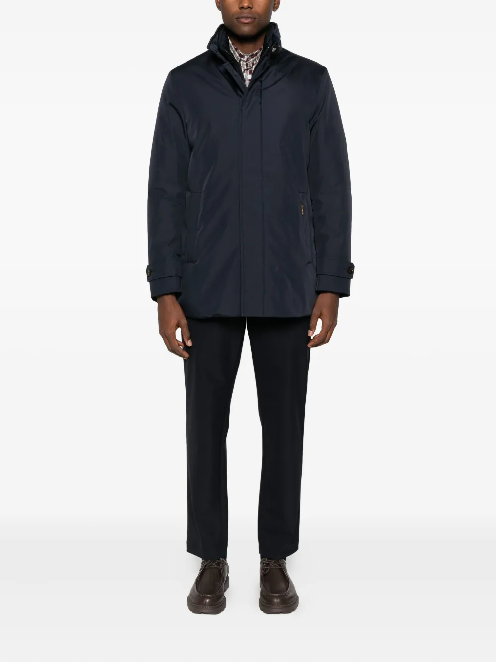Moorer buttoned coat | Single Breasted Coats | Image 2