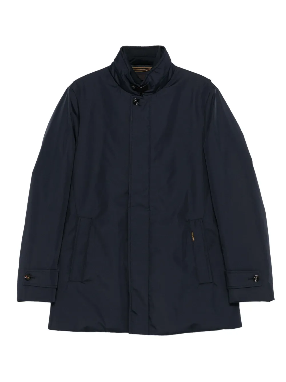 Moorer buttoned coat | Blue | Image 1