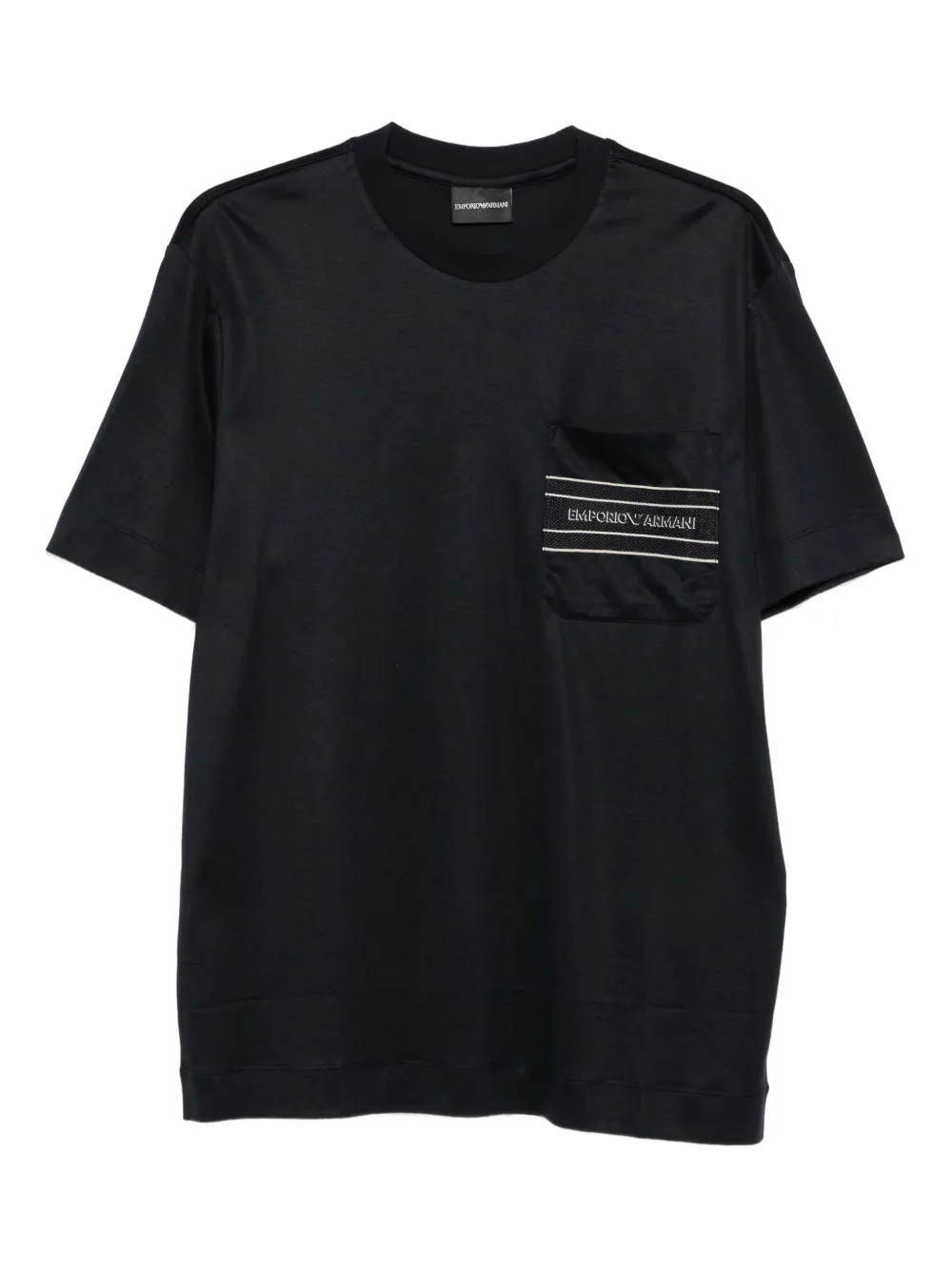 Emporio Armani logo-detail T-shirt - Nero