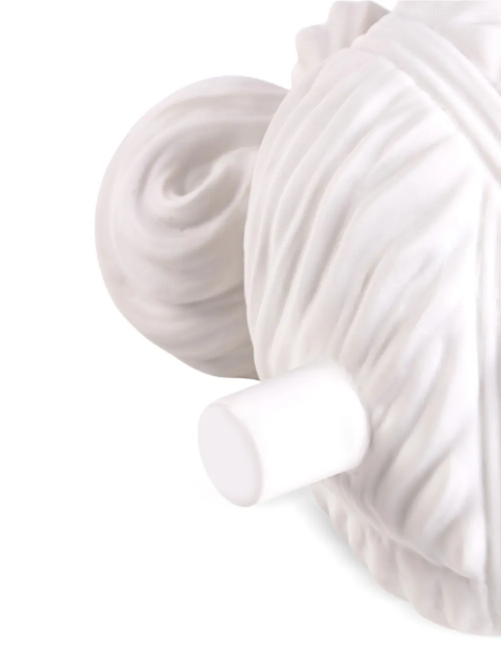 Seletti Head-design Vase In White