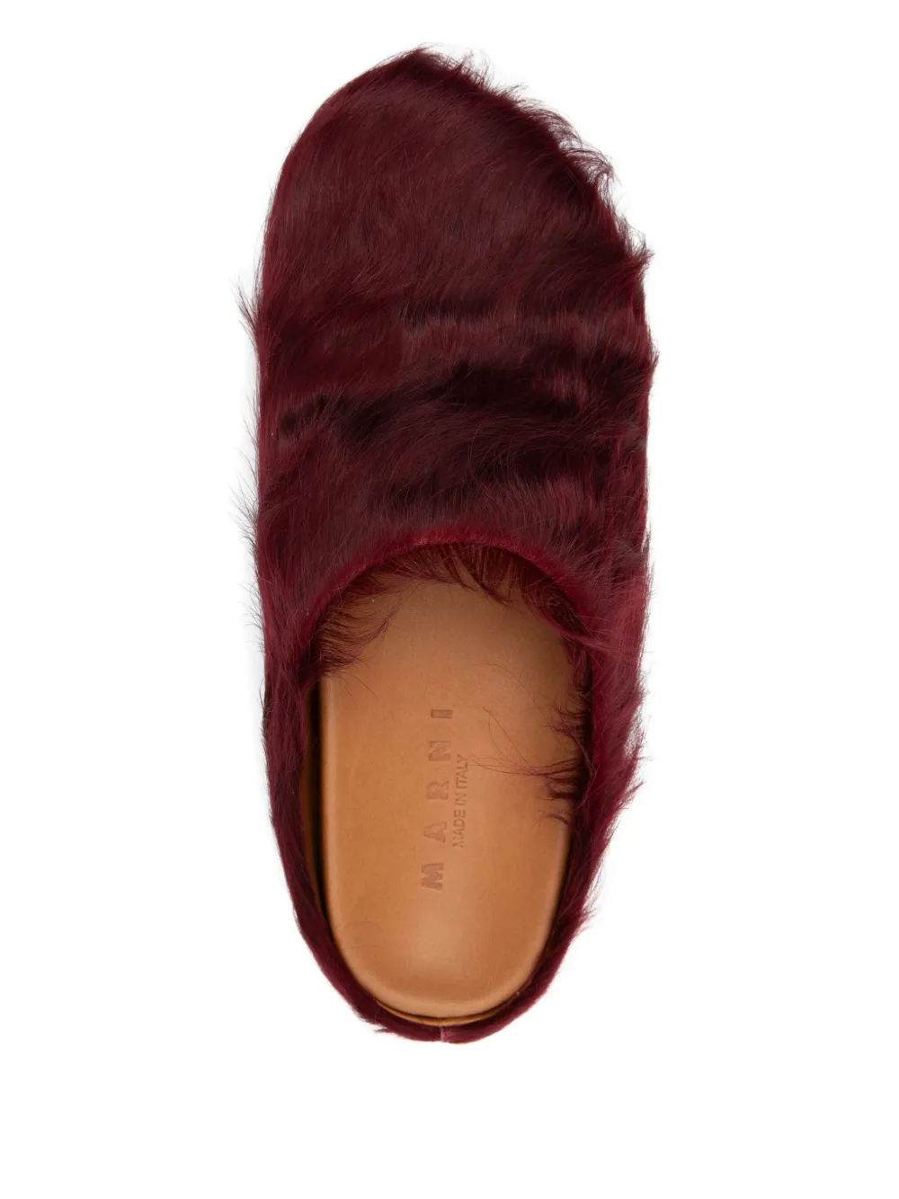 Marni Fussbett slippers Rood