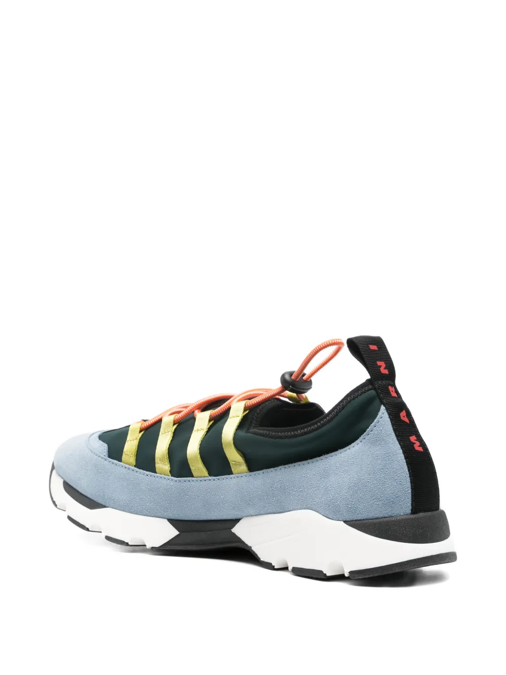 Marni Gestreepte sneakers Blauw