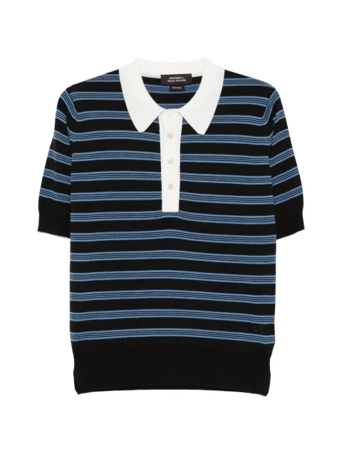 Wales Bonner x John Smedley striped polo shirt