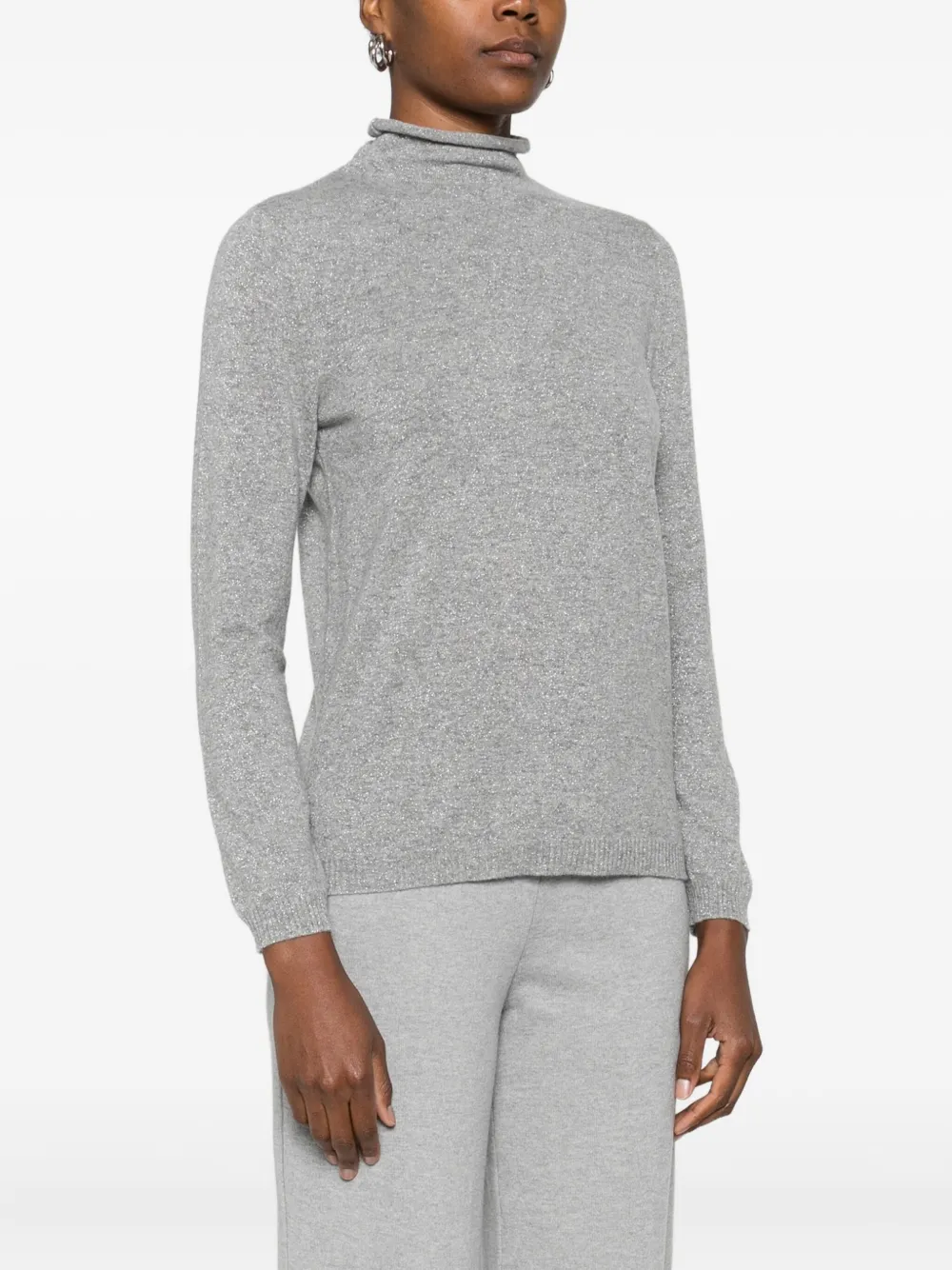  Gran Sasso Roll-neck Sweater - Grey 