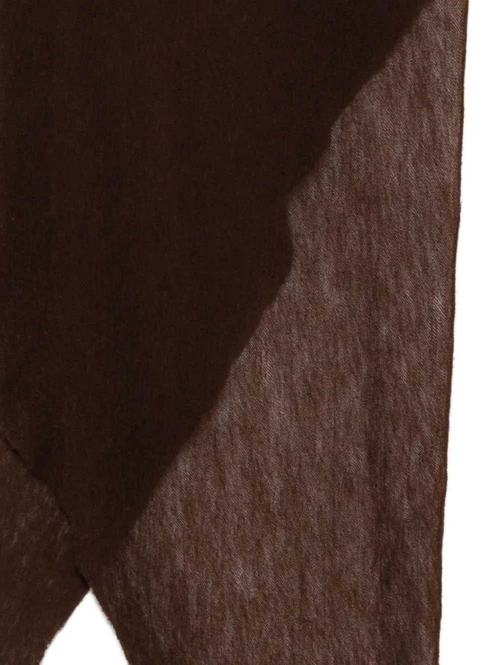 Botto Giuseppe Diamond scarf - Bruin