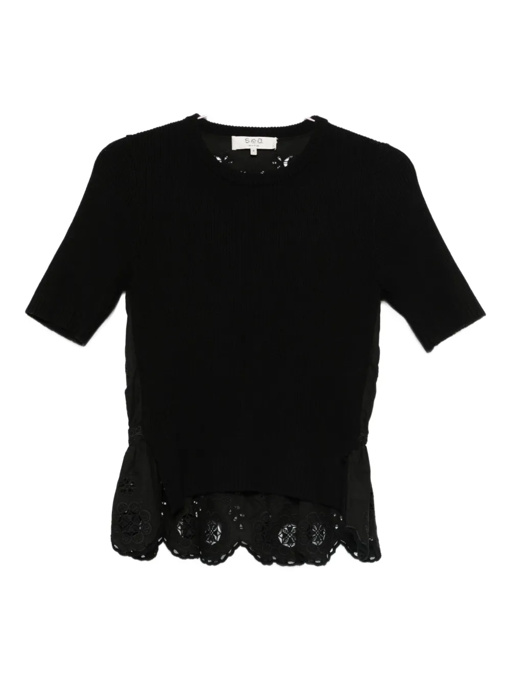 Sea Elke lace top | Black | Image 1