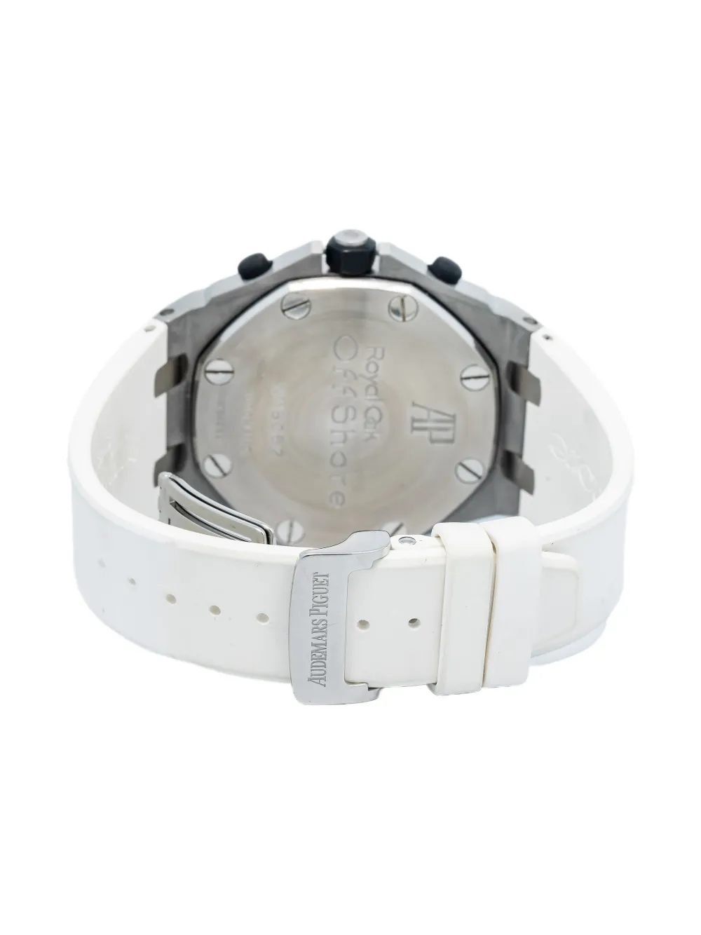 Pre-owned Audemars Piguet Pre Owned Royal Oak 42mm In White