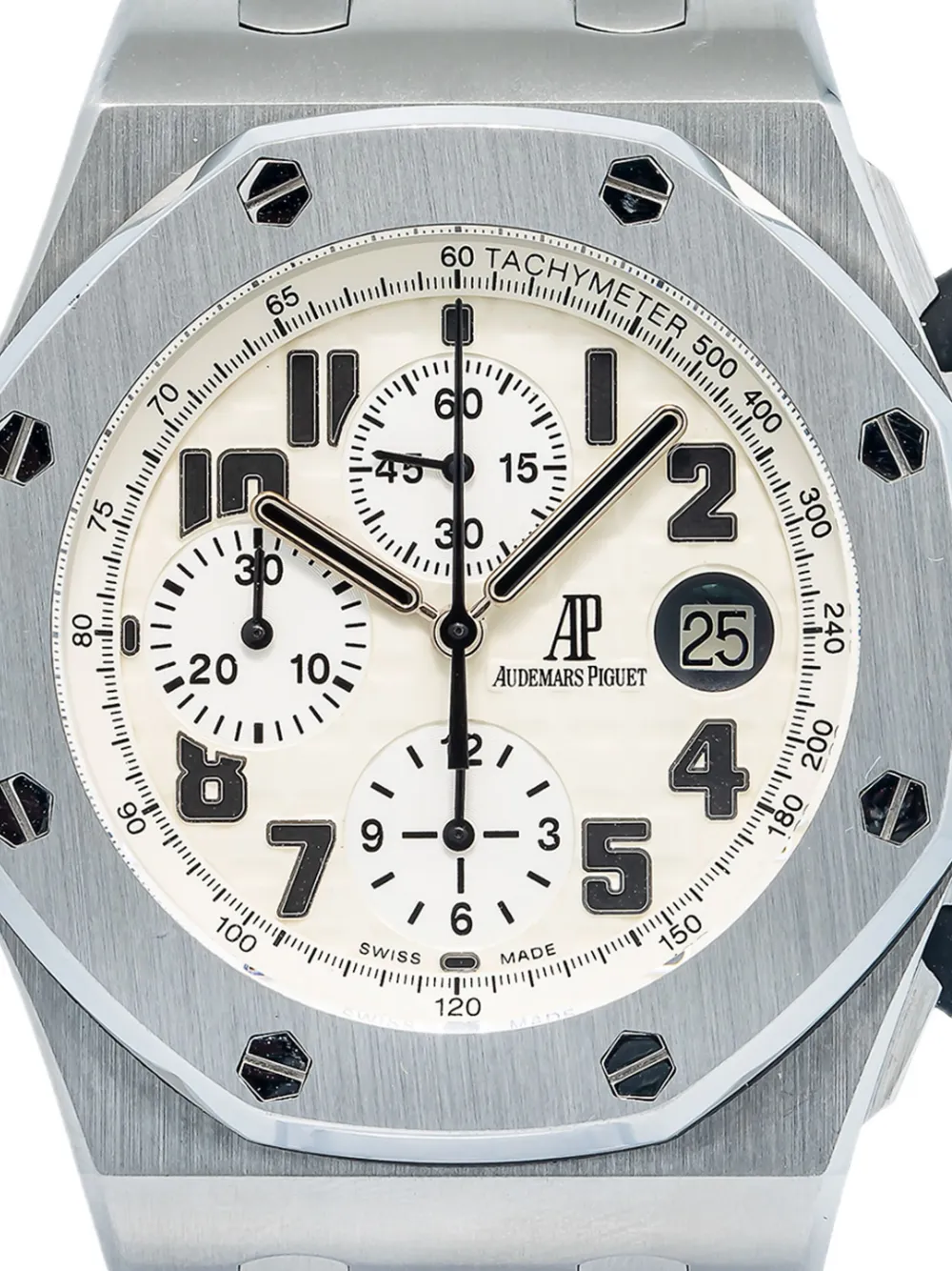 Pre-owned Audemars Piguet Pre Owned Royal Oak 42mm In White