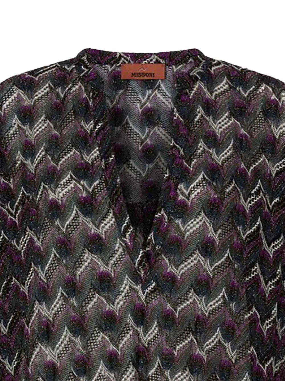 Missoni Blouse met zigzag patroon Zwart