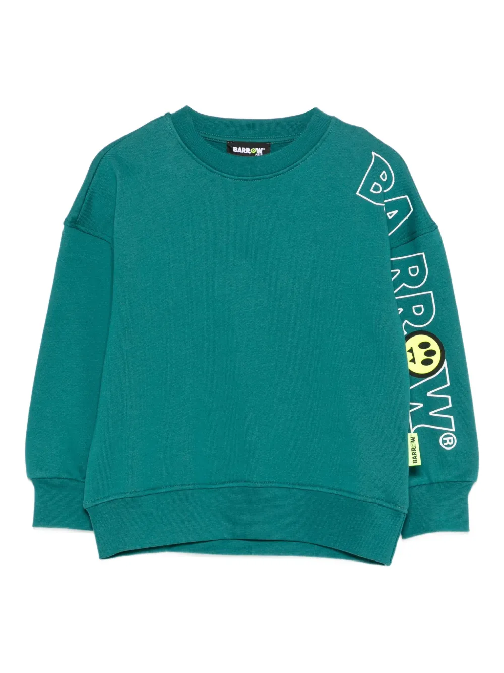 Barrow kids graphic-print sweatshirt | Green | Image 1