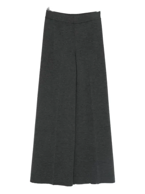 Gran Sasso wool wide-leg trousers