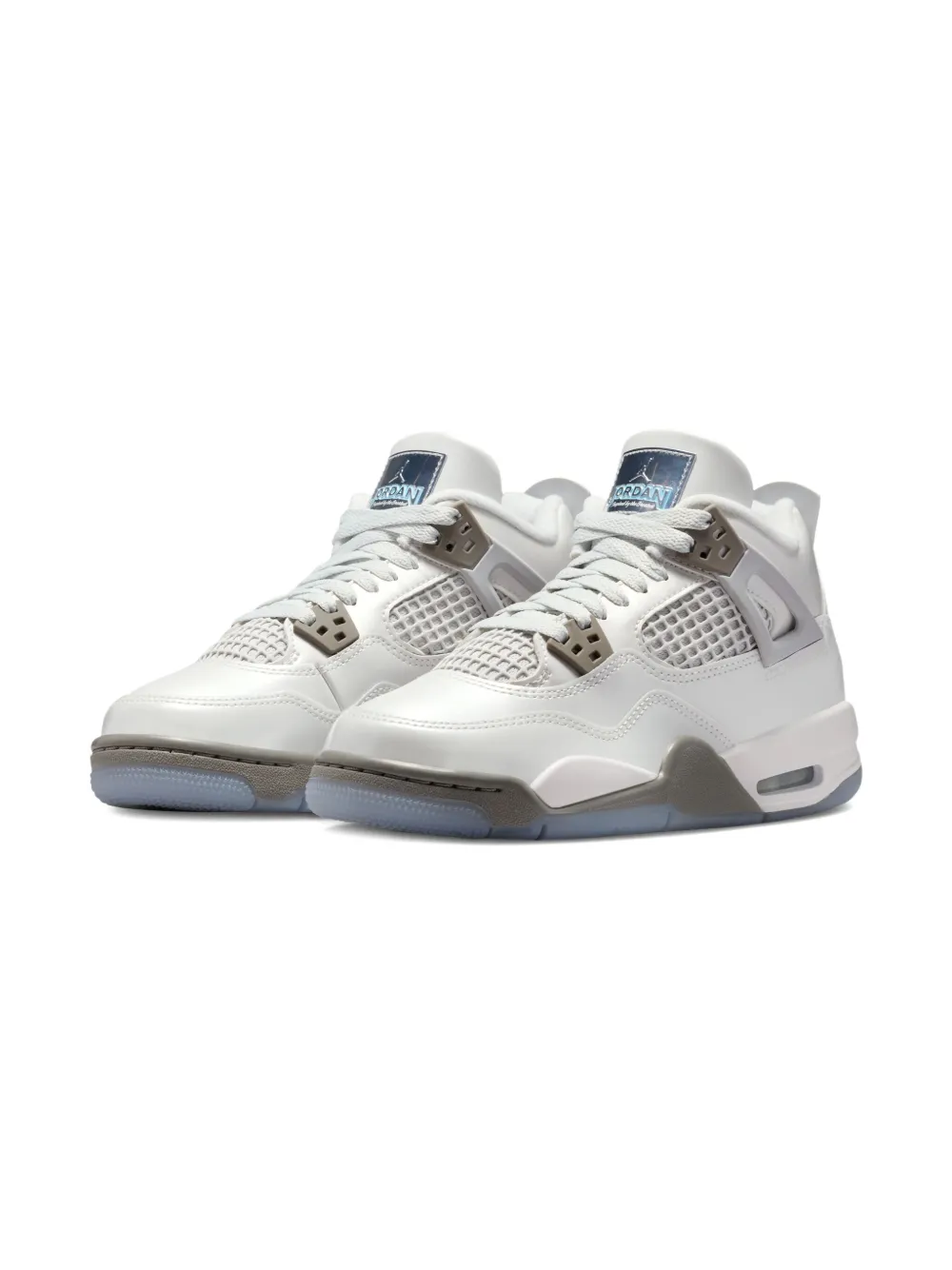 Jordan Kids Air Jordan 4 Retro high-top sneakers Wit
