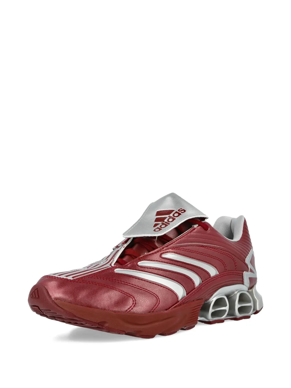 Adidas Originals Predator Megaride "collegiate Burgundy/silver Metallic" Sneakers In Red