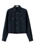 Miu Miu Plaid shirt - Blue