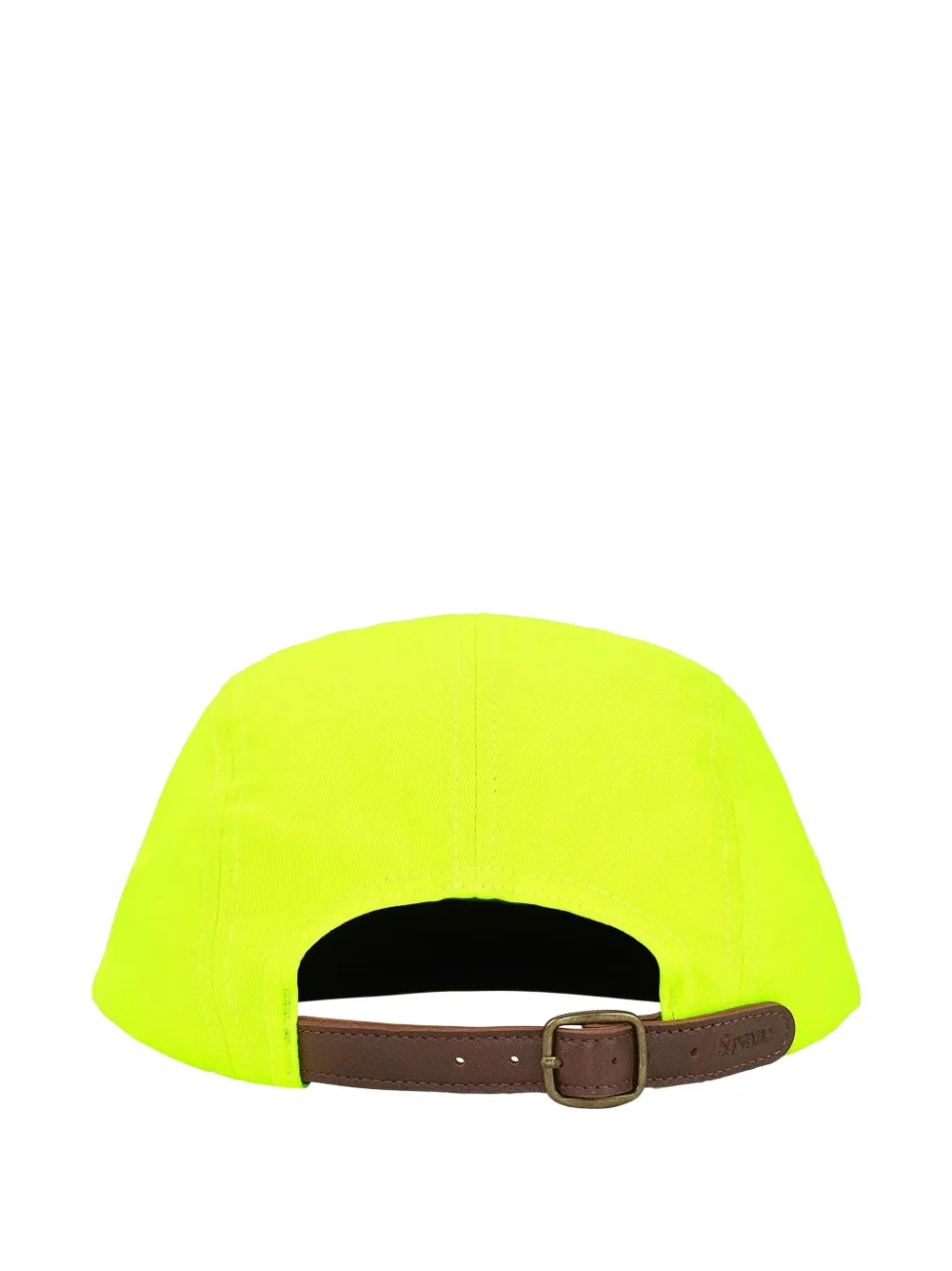 Supreme Washed Chino camp cap - Geel