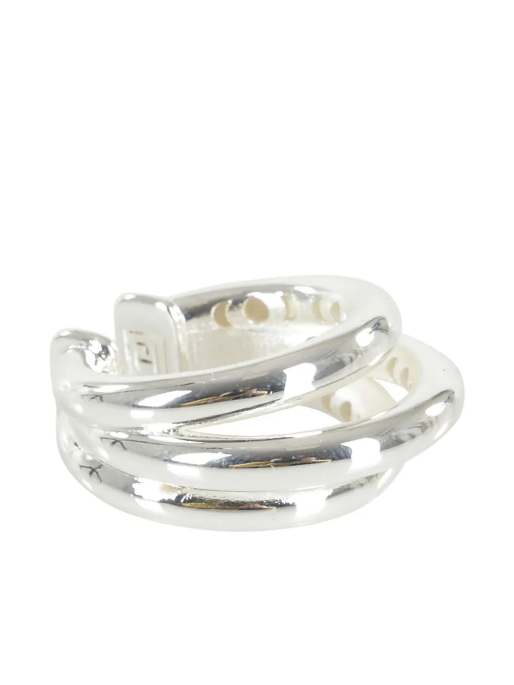 Federica Tosi Triple-band Ear Cuff In Metallic