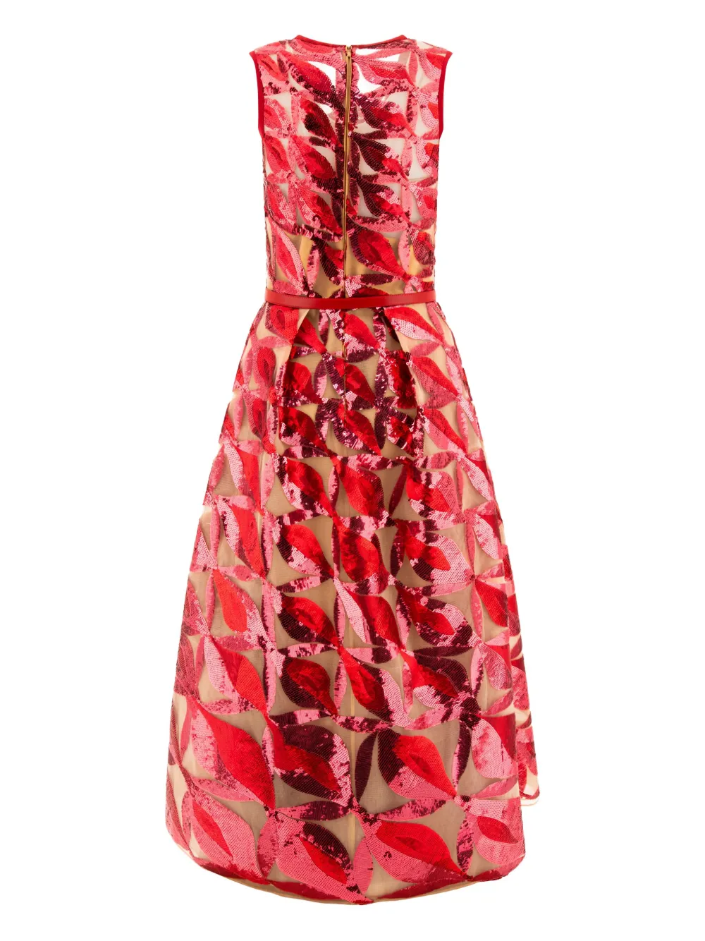 Elie Saab Jurk verfraaid met pailletten - Rood
