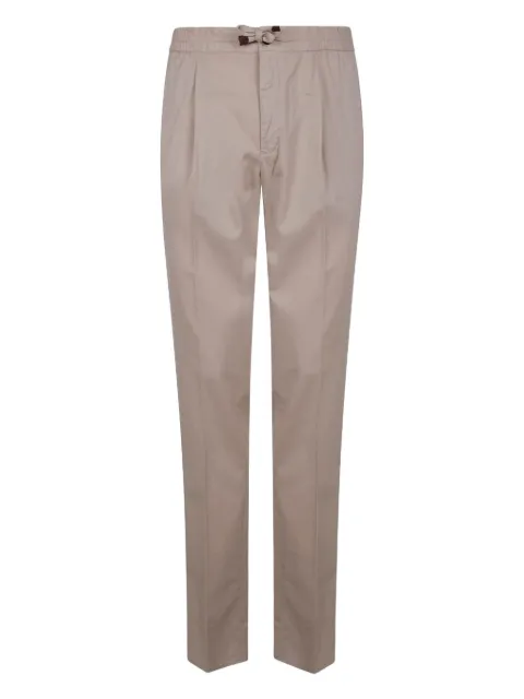 Incotex pleated drawstring trousers