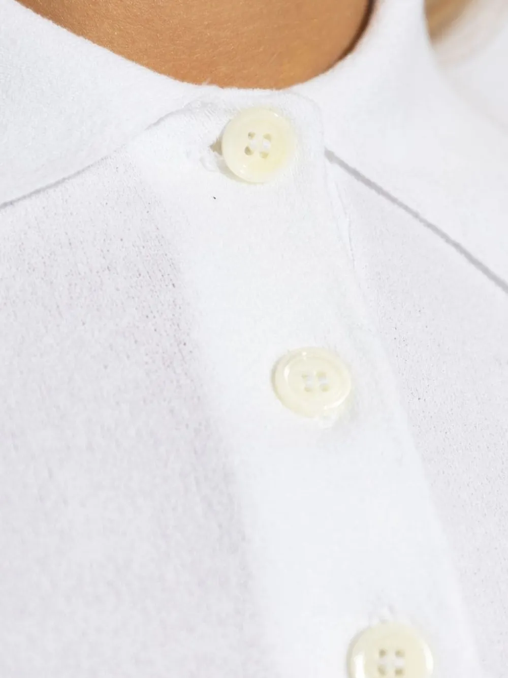 Burberry Poloshirt met logo - Wit