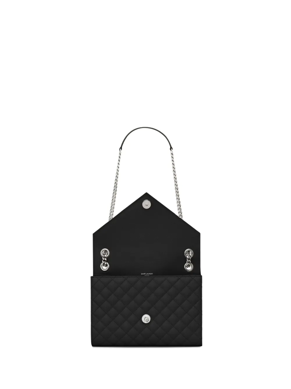 Saint Laurent Medium Envelope Shoulder Bag In Black