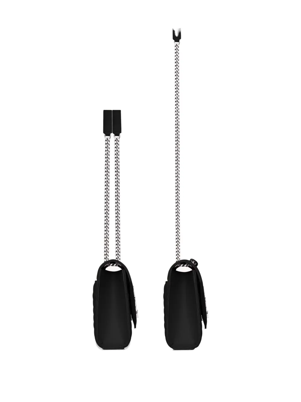 Saint Laurent Medium Envelope Shoulder Bag In Black