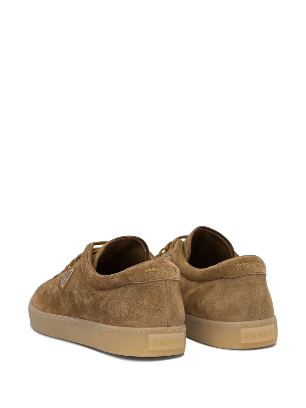 Prada Suède sneakers Bruin