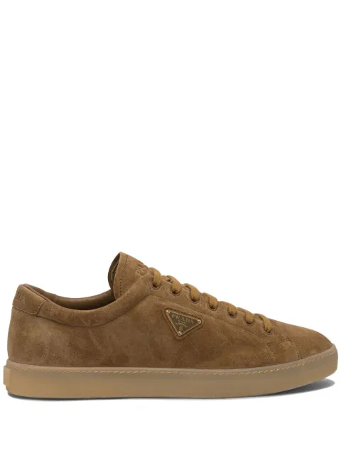 Prada suede sneakers