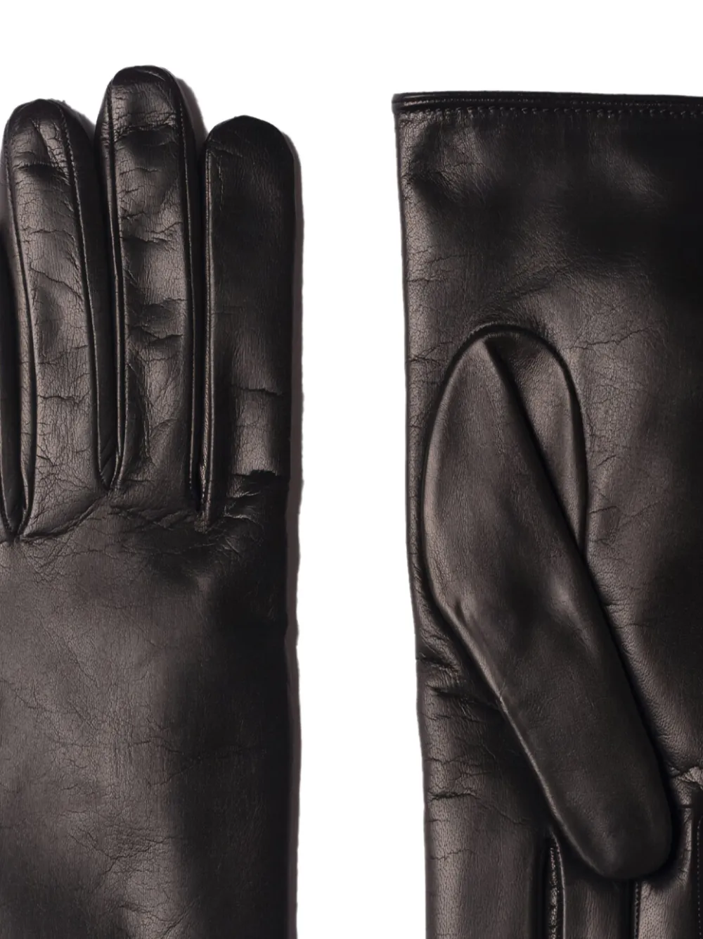 Mario Portolano Nappa leren handschoenen - Bruin