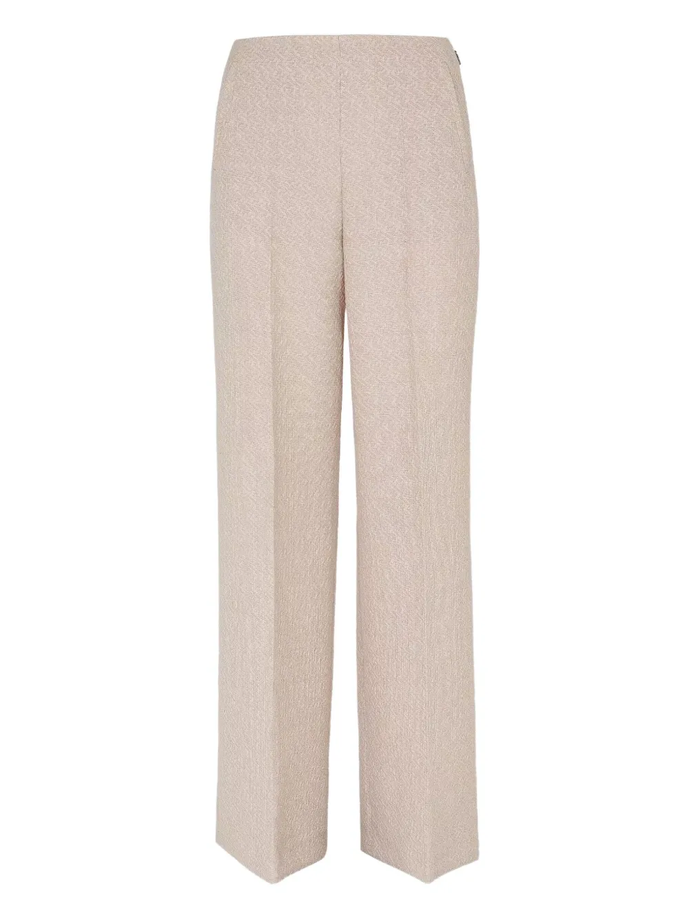 FENDI monogram-pattern wool trousers | Neutrals | Image 1